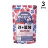 【3個セット】かんでおいしいチュアブルサプリ鉄120粒