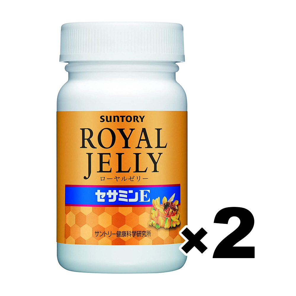 SUNTORY 三得利(SUNTORY) 【2入組】三得利SUNTORY 蜂王乳 + 芝麻明E 120粒