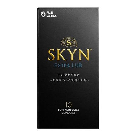 후지라텍스 SKYN 엑스트라 러브 소프트 논라텍스 콘돔 10개입