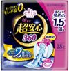 다이오제지 에리스 아침까지 초안심 360 날개 없음 36cm (특히 양이 많은 날 밤용) 넉넉하게 18매