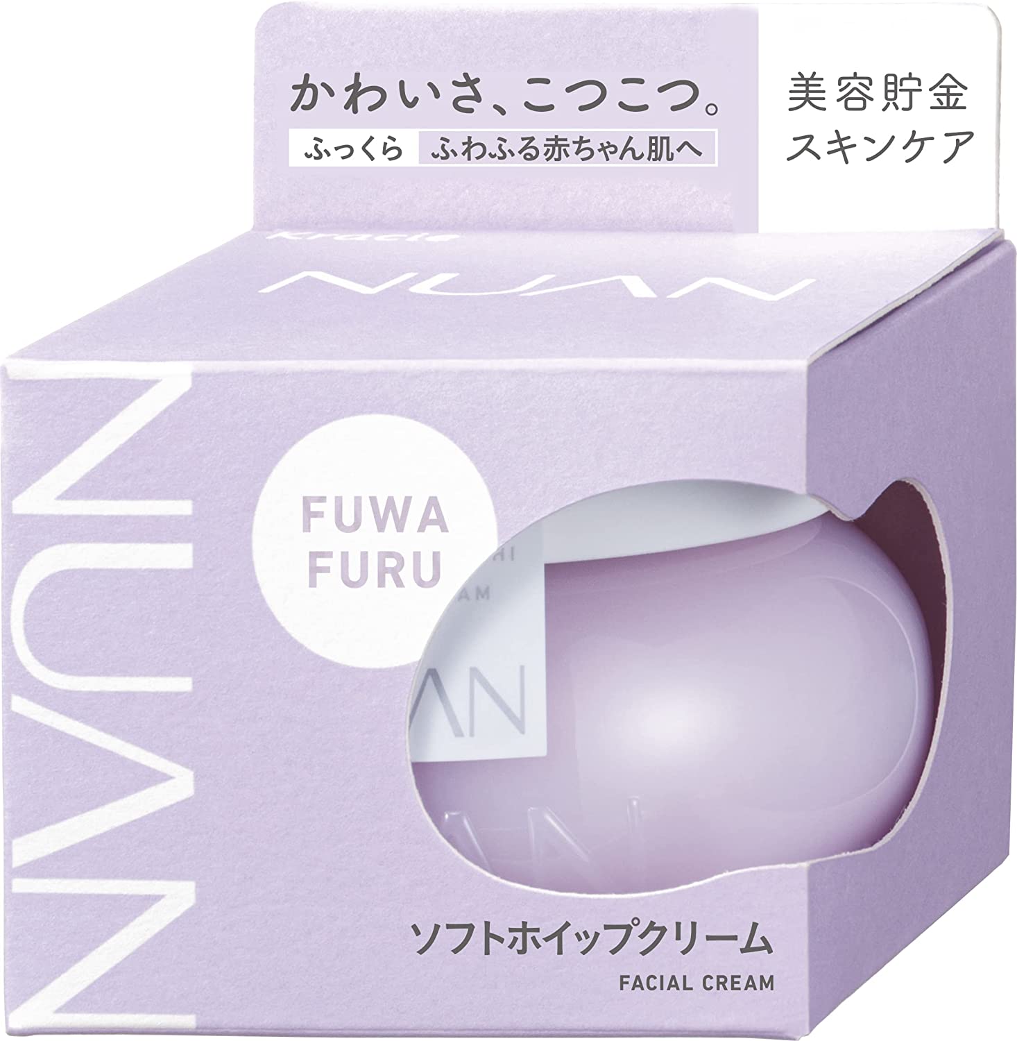 Kracie Kracie NUAN 柔滑泡沫潔面乳 白茶香 80g