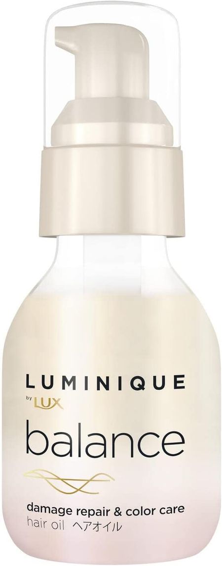 联合利华日本LUX Luminique平衡损伤修复护色免洗护发油70ml