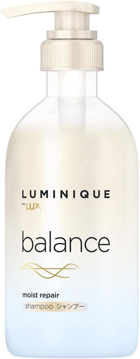 联合利华日本LUX Luminique平衡保湿修护洗发水泵头480g