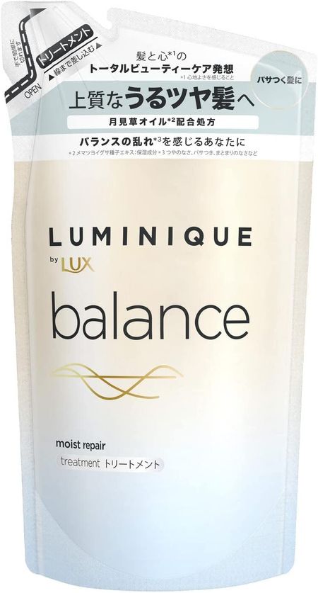 聯合利華日本 LUX麗仕 亮采平衡保濕修護潤髮乳（護髮素）補充包 350g