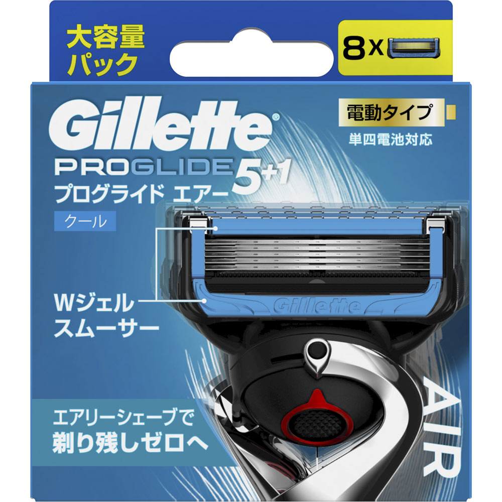 P&G Gillett 吉列 P＆G Gillet Proglide Air Electric Type替換刀片8件