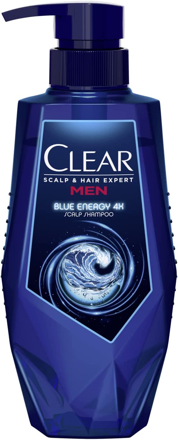 unilever 淨CLEAR 聯合利華透明藍色能源4x雕塑洗髮水身體350g