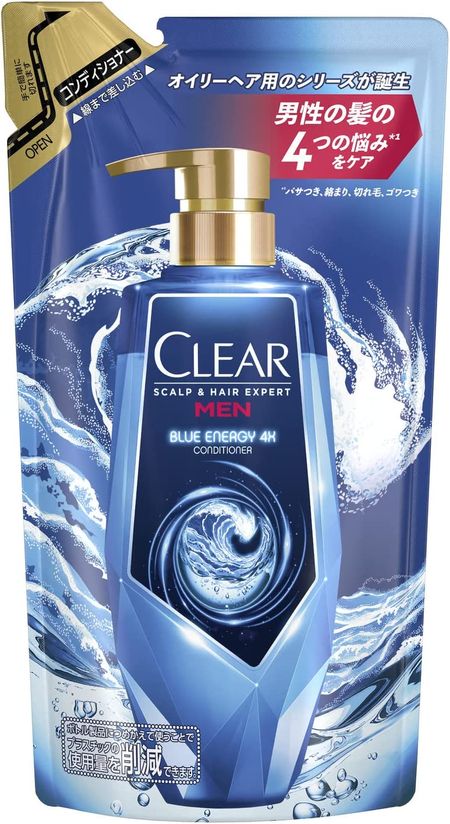 联合利华 CLEAR 蓝色能量 4x 头皮护发素补充装 280g