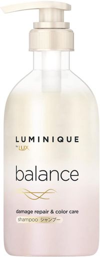Unilever LUX Luminique Balance Damage Repair & Color Care Shampoo Pump 480g
