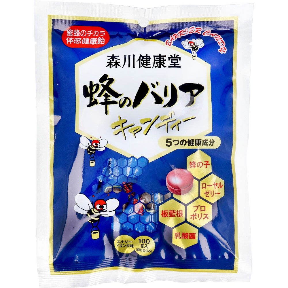 모리카와 건강당 벌꿀 바리어 캔디 에너지 드링크 맛
