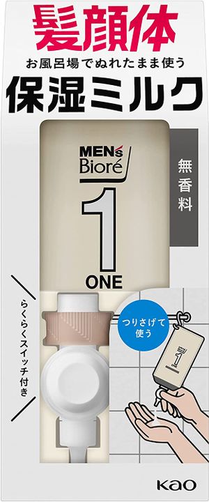 花王 男士Biore ONE 全身保濕乳液 無香味 300ml