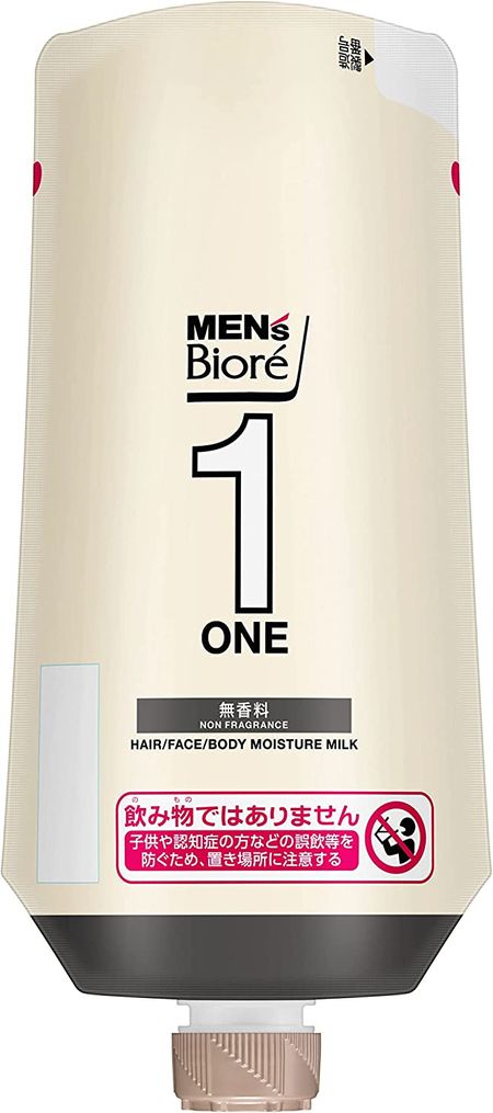 花王 男士Biore ONE 全身保濕乳液 無香料 替換裝 300ml