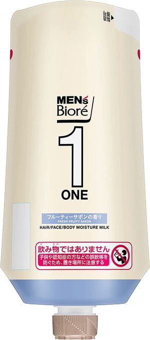 花王 メンズビオレ　ＯＮＥ　全身保湿ミルク　フルーティサボン　つけかえ用 300ml