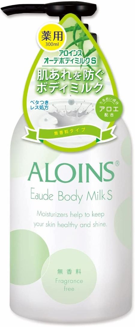 Aloins Cosmetics Eau de Body Milk S Fragrance-free 300mL