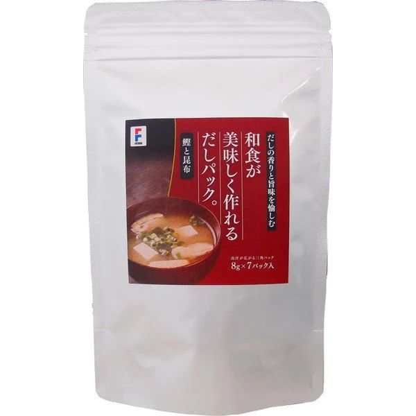 您可以使日本食品美味佳肴，并打包8G x 7包