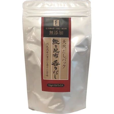天然高湯包 鰹魚與昆布香氣高湯 10g×10包