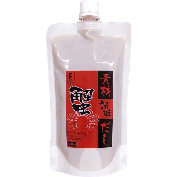 素材調味だし 蟹 400ml