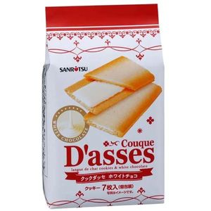 煮達薩奇白巧克力7件