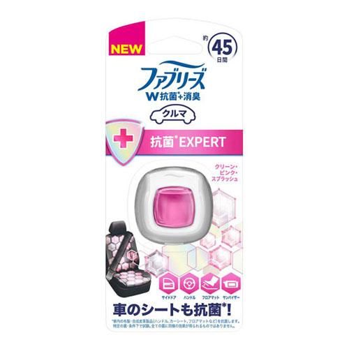 P＆G PE -ANDTHY FABREIES FABREIES易于夹抗菌专家干净的粉红色飞溅[汽车香气 /除臭剂]