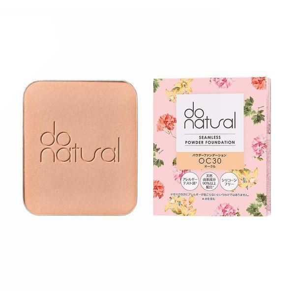 Do Natural do Natural Seamless Powder Foundation (스폰지 포함)을 보충하십시오.