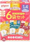 Pigeon 贝亲 食品教育食谱 铁钙 100g x 6袋套装 [1岁4个月起] 婴儿辅食 1件