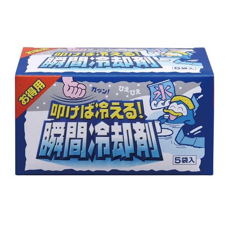 두드리면 차가워진다! 순간 냉각제 5개입 (실속형)