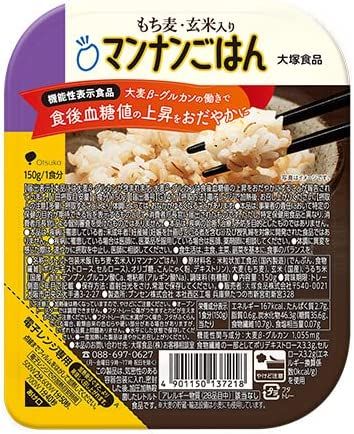 大塚食品 もち麦・玄米入りマンナンごはん 150g