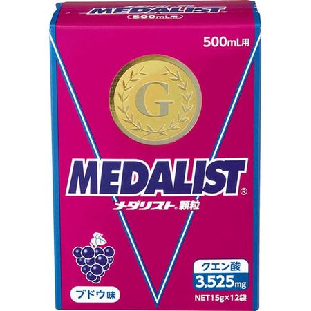 Medalist Grape Flavor 15g (for 500ml) x 12 bags 889897