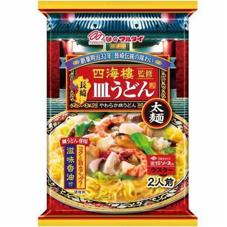Shikairo Soft Thick Noodles Sara Udon (2 servings)