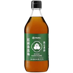 饮用黑醋 纪州南高梅 500ml