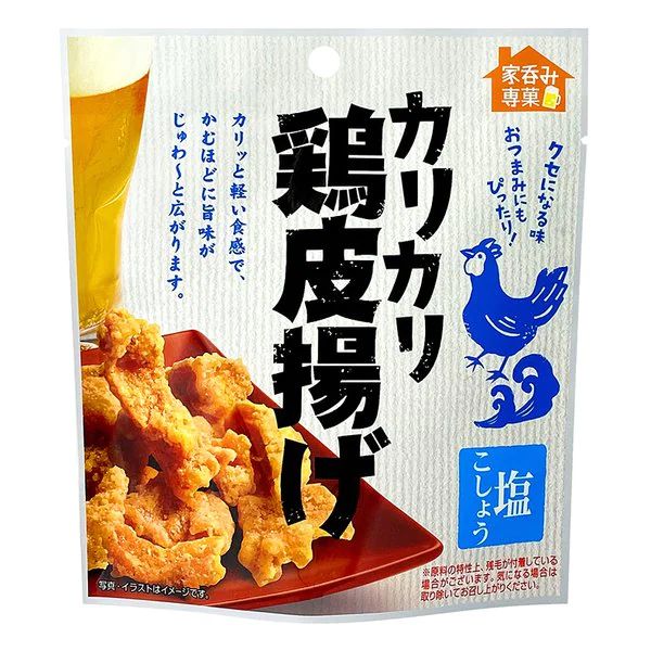 MDホールディングス カリカリ鶏皮揚げ 塩こしょう 33g