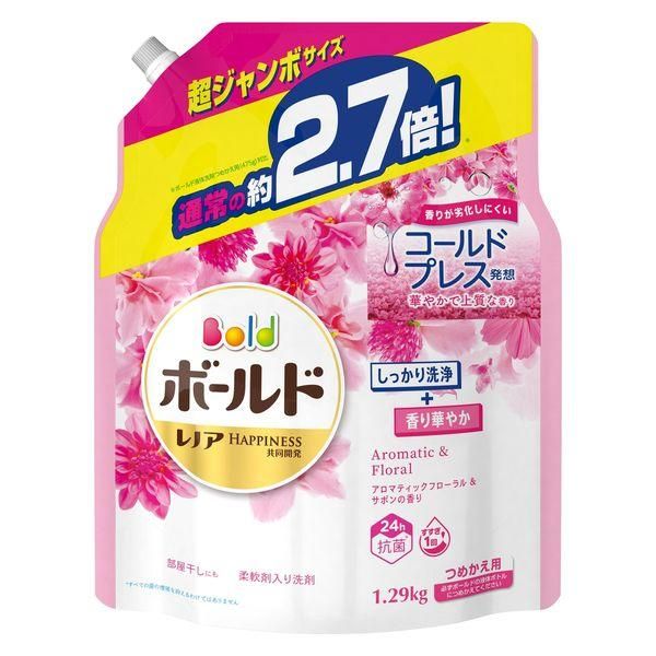 P&G ボールドジェル アロマティックフローラル＆サボンの香り つめかえ用 超ジャンボサイズ