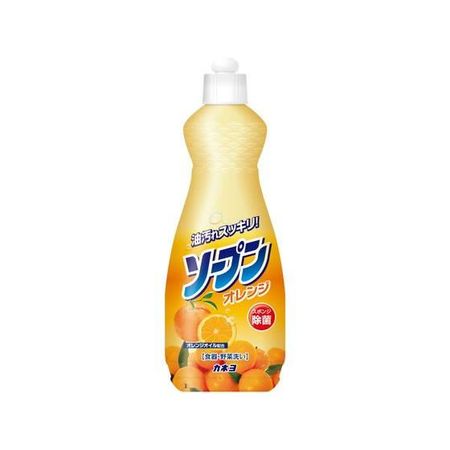 카네요 비누 카네요 소픈 오렌지 본품 600ml [주방용 세제]