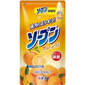 金洋肥皂 金洋肥皂 橙色补充装 500ml [厨房清洁剂]