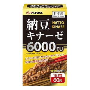 YUWA (Yuwa) Natto Kinase 60 Capsules