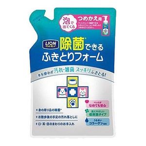 寵物美麗的擦拭泡沫200毫升（用於補充）