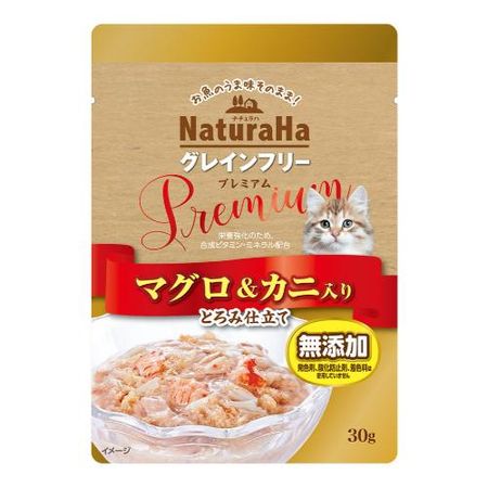 Naturaha Grain Free Premium with Tuna and Crab, Thickened, 30g