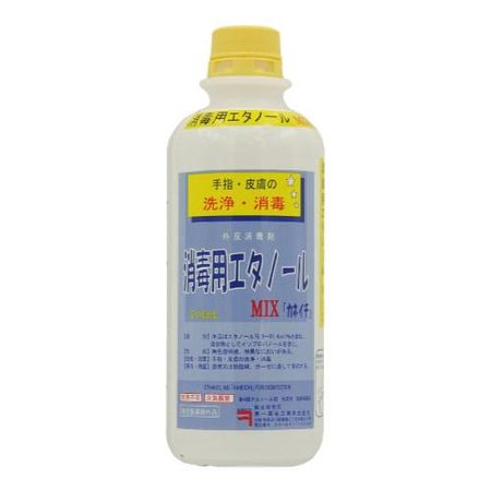 소독용 에탄올 MIX 「카네이치」 0.5L (=500mL)