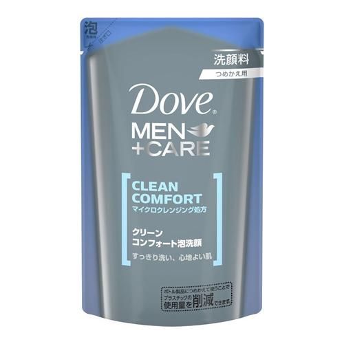 Dove Men+Care Clean Comfort Foaming Face Wash 110mL (Refill)