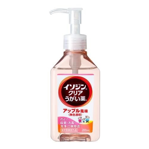 イソジン クリアうがい薬Ａ アップル風味 200mL