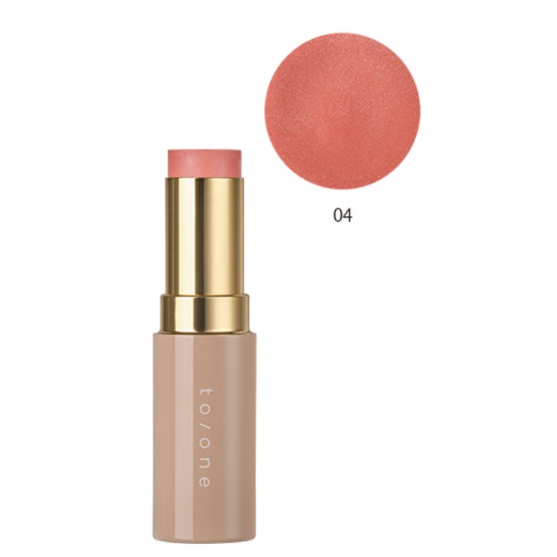 [to/one] Luminizer Bar Color 7g: 04 Coral Pink