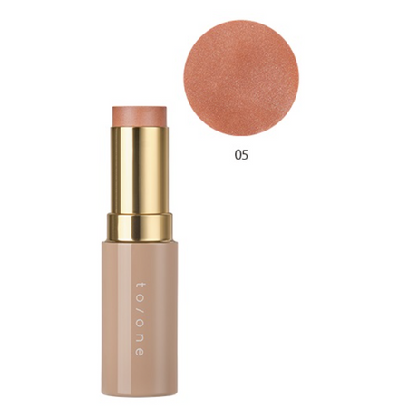 [to/one] Luminizer Bar Color 7g: 05 Copper Brown