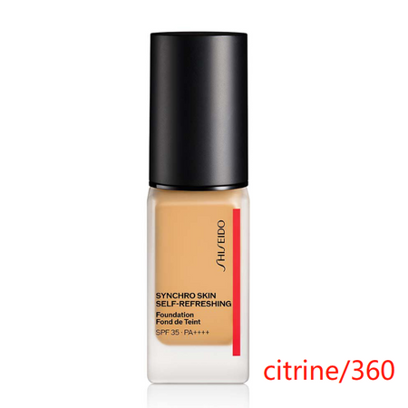SHISEIDO Makeup Synchro Skin Self-Refreshing Foundation SPF35 / PA++++ / Body / 360 Citrine / 30mL / Fragrance-free