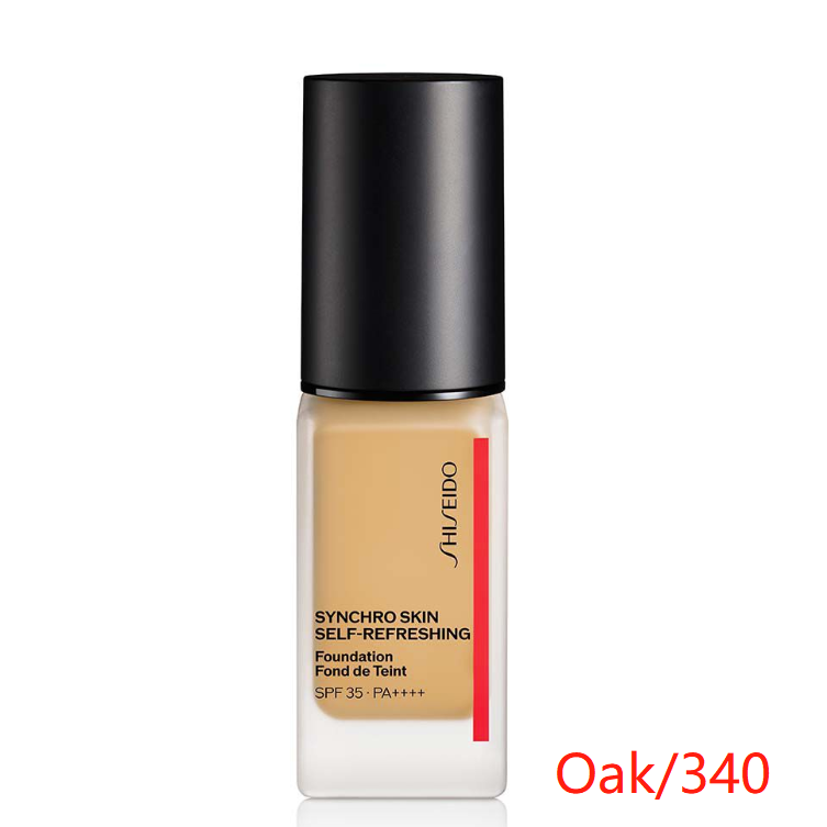 Shiseido Makeup Synchops皮肤自我新鲜新鲜溶液粉底SPF35 / PA ++++ /身体 / 340 OAK / 30ml / UNSECTER UNSEDED