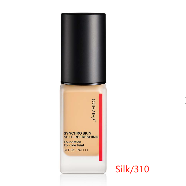 Shiseido Makeup Synchops皮肤自我新鲜新鲜溶液粉底SPF35 / PA ++++ /身体 / 310 Silk / 30ml / Unscented