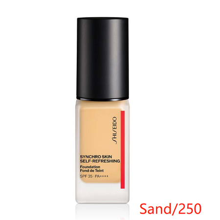 資生堂 SHISEIDO 彩妝 同步持久清透粉底液 SPF35 / PA++++ / 正裝 / 250 Sand / 30mL / 無香料