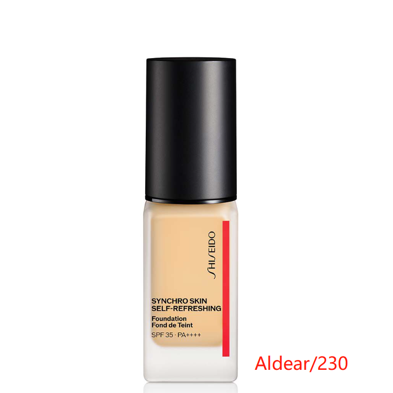 Shiseido Makeup Synchops皮肤自我新鲜新鲜溶液粉底SPF35 / PA ++++ /身体 / 230 Alder / 30ml / Unscented Unscented