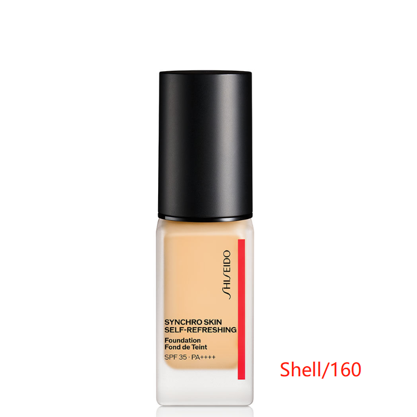 Shiseido Makeup Synchin Synchin自我新鲜新鲜溶液粉底SPF35 / PA ++++ / BODY / BODY / 160 SHELL / 30ml / UNSECTED UNSEDED