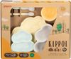 Pigeon KIPPOI 嬰兒餐具組 奶油黃＆薄荷綠