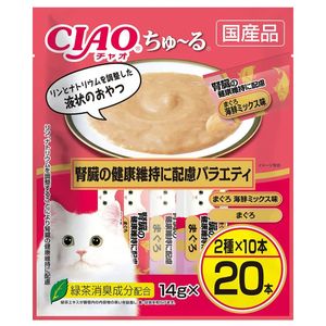 CIAO Chu -Chu -kidney considering the maintenance of the health of the kidney Variety 14g x 20