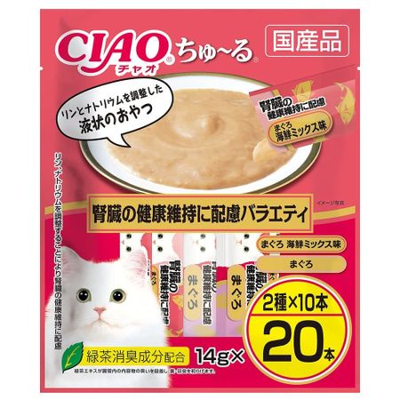 CIAO Churu - Kidney Health Variety 14g x 20 pieces
